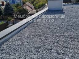 Влаштування баластної покрівлі