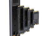 Внешний карман для SSD M.2 Baseus FlyJoy Series (NVMe, SATA, USB 3.2, 10 Gbps, Metal). .. . - фото 1