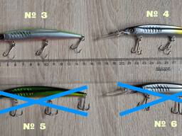Воблер три крючка 16.9 см Копии minnow lure bait