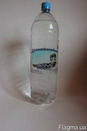 Вода питьевая газированная "Казантипская" 2л