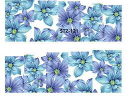 Водные наклейки. Слайдер дизайн, STZ 121