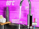 Водонагреватель проточный Delimano RX-0111c LCD дисплеем 3 кВт Кран электрический. .. - фото 2