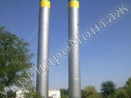 Водонапорные башни ВБР 100, 160 м. куб Изготовление и монтаж