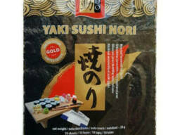 Водоросли Нори "Gold" YAKI Sushi 50 шт