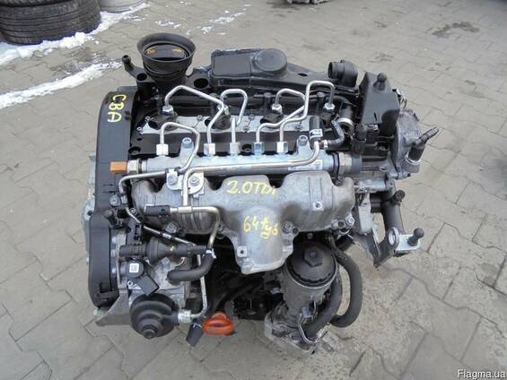 Volkswagen Passat B6 2005-2010 Двигатель 2,0TDI разборка б\у