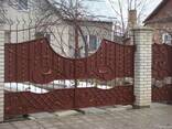 Ворота, калітки, заборні секції ковані. ворота , калитки, забор - фото 3