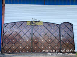 Ворота откатные, распашные, гаражные. Кованые и сварные