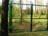Ворота распашные из сетки 3*15 м - фото 2