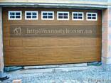Ворота секционные гаражные, промышленные, стеклянные Киев. - фото 2