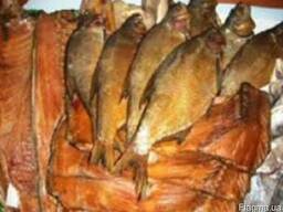 Вяленая, копченая рыба и море продукты