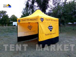 Виготовлення 3х3 шатри рекламні, промо-палатки, намети брендовані з логот, тенти з друком - фото 3