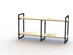 Виготовлення меблів в стилі Loft, металевих каркасів з ламелями для ліжка