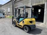 Вилковий автонавантажувач Komatsu на великих 12 колесах. Модель:FG20C-16. - фото 2