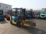 Вилковий автонавантажувач Komatsu з 2-а додатковими гідролініями. Модель: FG15C-16. - фото 2