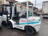 Вилковий дизельний автопогрузчик TCM, на спарці та з бічним зміщенням - фото 2