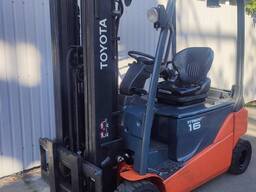 Вилковий електронавантажувач Toyota 8FBM16T 2017р. 4700 мм підйом
