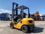Вилочний автонавантажувач Komatsu, з дод. лiн та щоглою 4.5 метри. 2018 года випуску - фото 2