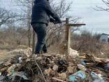 Уборка участка расчистка участка вывоз мусора - фото 3