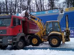Вывоз снега , уборка снега Киев.
