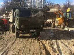 Вывоз строительного мусора Камаз