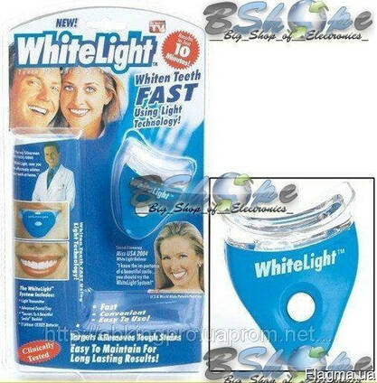 Отбеливатель для зубов White Light: отбеливание в домашних условиях