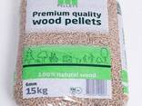 Wood Pellet Manufacturer Supply Good Quality High Combustion Rate Biological Particles Woo