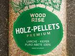 Wood Pellets light ENplus-A1 6 mm. From the manufacture - фото 1