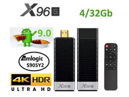 X96S Stick 4/32Гб S905Y2 ТВ приставка Smart TV box H96A95X