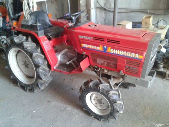 Японский минитрактор Shibaura SP1740 Allrad