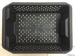 Ящик овощной/хозяйственный пластиковый черный