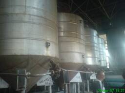 Ємкість нержавіючу вертикальну , емалоьвану, з/без паровою рубашкою