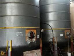 Ємність 20-25 м3 синя емаль