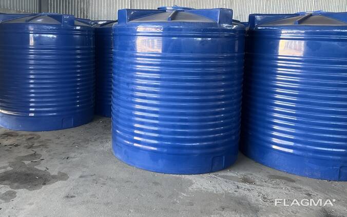 Ємність 5000л. вертикальна двошарова ємність для води ДТ Бензин