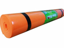 Йогамат, коврик для йоги Profi материал EVA (Оранжевый) (M 0380-1O)