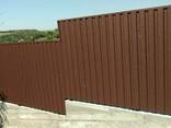 Забор из проф. настила. "Броневик" Днепр. - фото 3