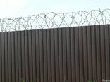 Забор из проф. настила, проф. листов. "Броневик" Днепр. - фото 1