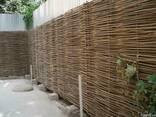 Забор плетеный. (тын украинский) - фото 2