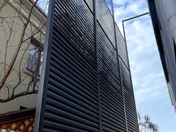 Виготовлення ламелі-жалюзі, Встановлення жалюзі під ключ.