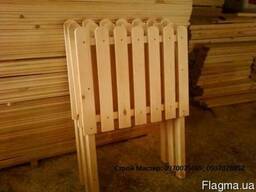 Штакетник сосновый первого сорта строганный.