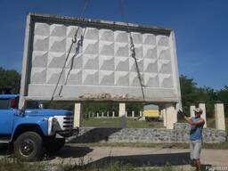 Дорожные, Железобитоные плиты б. у