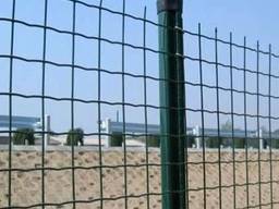 Заборы из сварной сетки Euro Fence 50*50*2,5 с ПВХ покрытием