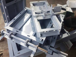 Прямоугольная задвижка с электроприводом