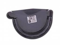 Заглушка ринви Profil ліва L 130 графітова