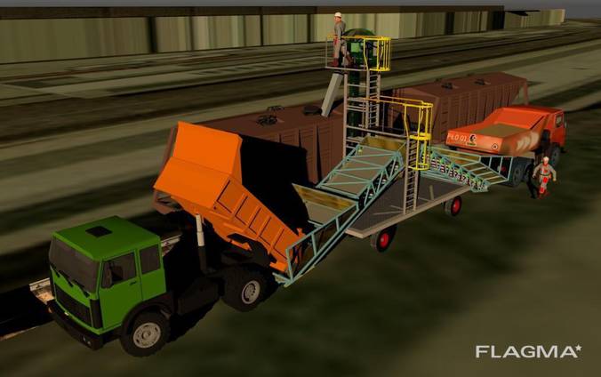 Загрузчик вагонов , Хоперов зерновозов