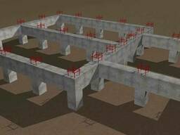 Заливка Ж/Б конструкций и форм