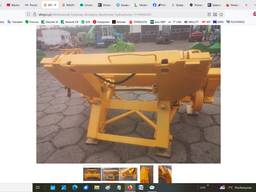 Залізничний причіпний візок — двоколійний, гідравлічний