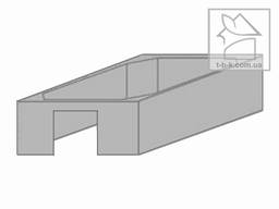 Залізобетонна Секція погреба 2,9×2,5 з отвором