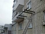 Замена Балконной Плиты/Рамы/Крыши/Окон - фото 1