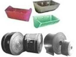 Запасні частини норій (ковші, стрічки норійні, метизи )