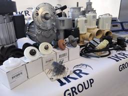 Запасные части к охладителям молока и доил. залам Packo, Serap, Japy, Muller